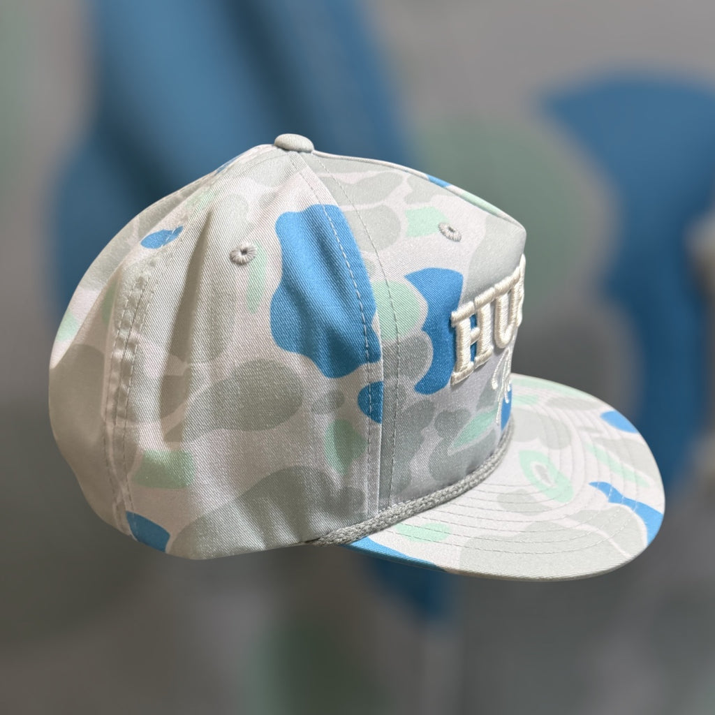 Hustle Hard 3D Puff Embroidered Hat