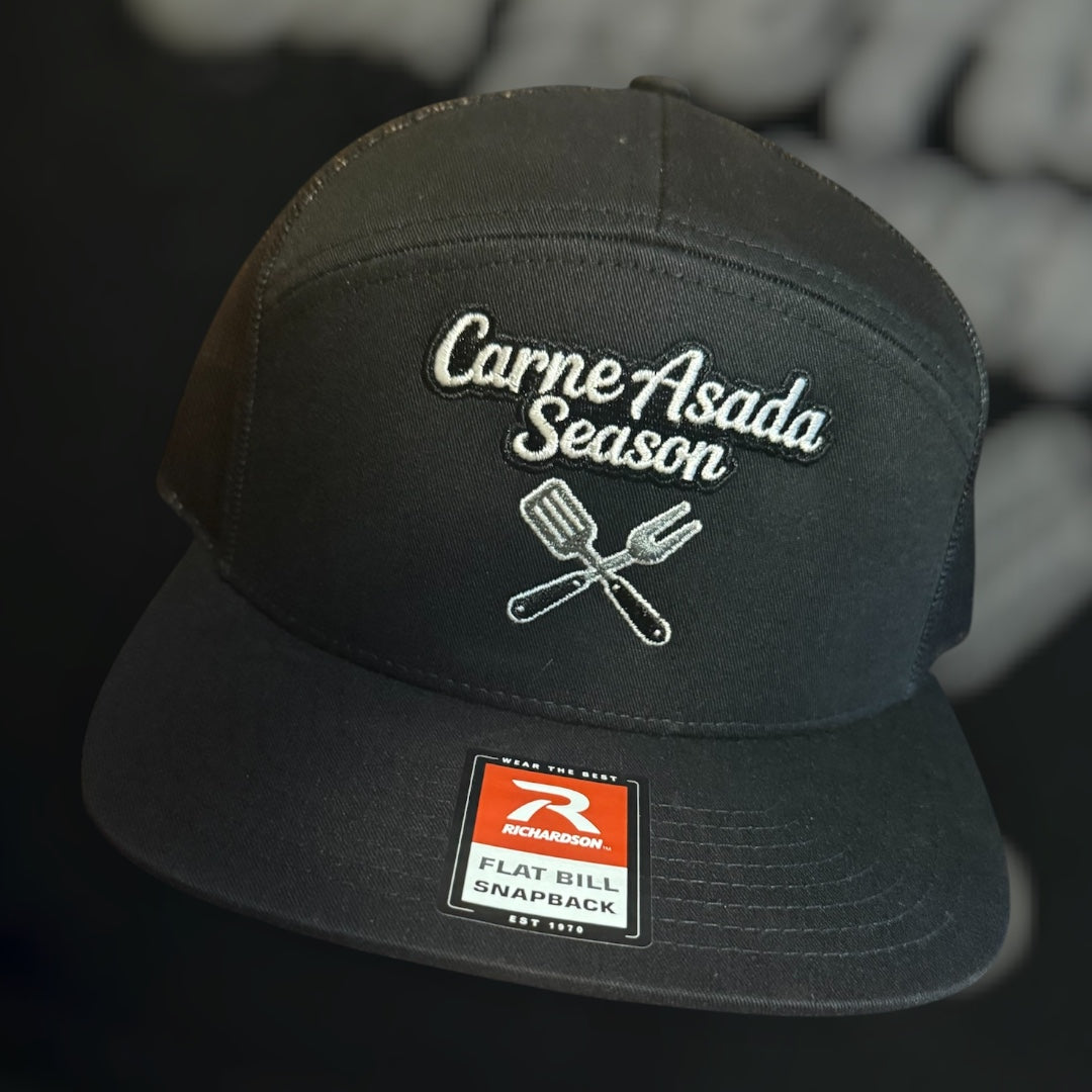 Carne Asada Season Embroidered Hat – Richardson 168 Snapback